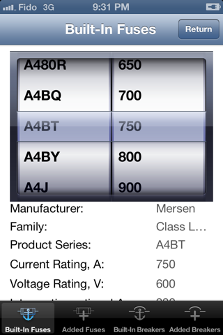 Arc Flash Analytic screenshot 3