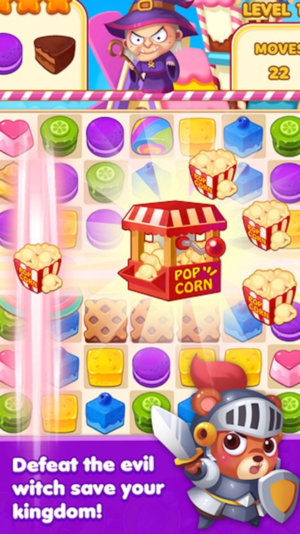 Candy Cake Chef - Jolly Yummy Puzzle screenshot-3