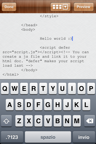 Espresso HTML screenshot 2