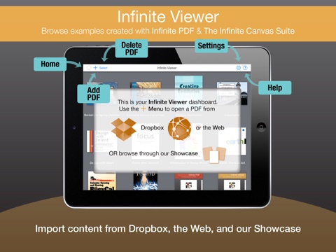 Infinite Viewer: View Presentations, Reports and eBooks created with Infinite PDF screenshot 3