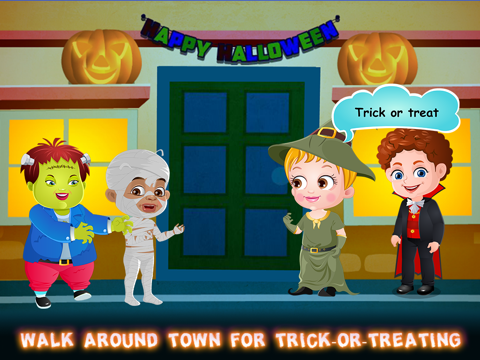 Скачать игру Baby Hazel Halloween Night