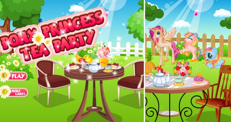 Pony Princess Tea Party