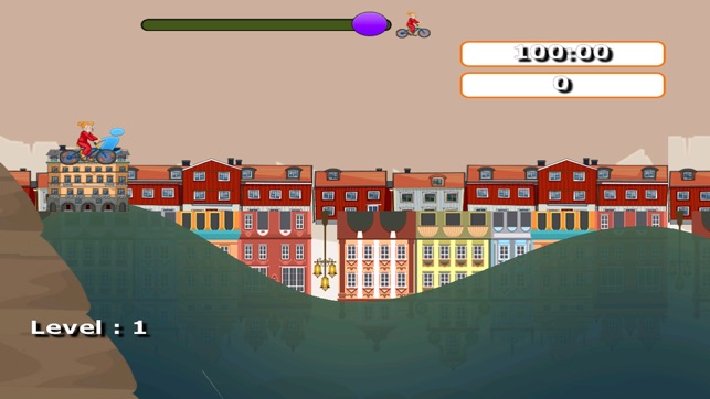 Granny BMX Biker Rush(圖2)-速報App