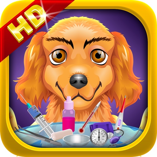 Baby Puppy & Little Kitty Pet Doctor - littlest cat foot and dog hand vet games for kids Icon