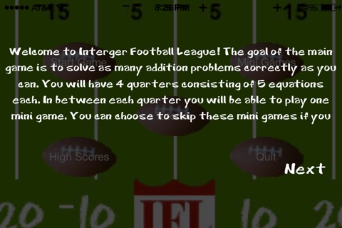 Integer Football screenshot 2