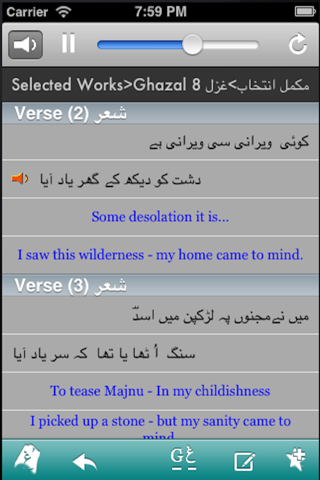 Ghalib screenshot 4