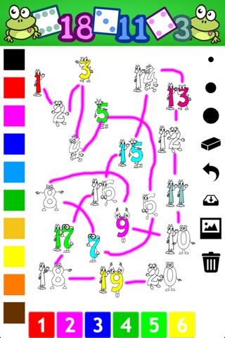 子供の年齢4-6のための教育ゲーム：幼稚園、幼稚園や保育園の番号1-20学ぶのおすすめ画像5