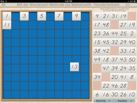 Hunderterbrett - Mit der Montessori-Methode zur Mathematik screenshot 4
