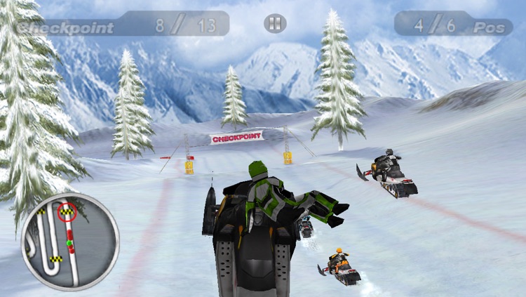 Snow Moto Racing screenshot-4