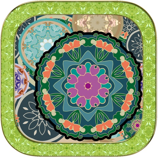 Mandala Spin Drawing Creator – Draw FREE Circles of Color icon