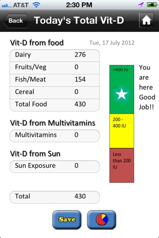 Vitamin D Calculator screenshot 4