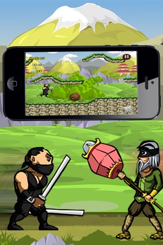 Ninja Warriors Pro - The Ultimate Ninja War Run screenshot 2