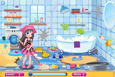 Cleaning Time Sleepover screenshot 3