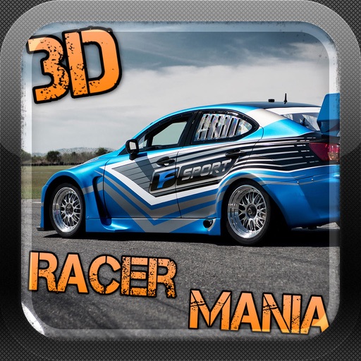 3d Track Race Mania Icon