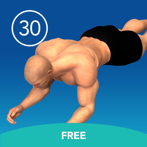 Men's Plank 30 Day Challenge FREE icon