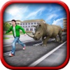 Crazy Rhino Attack 3D