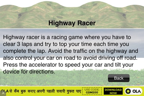 Highway Racer Game screenshot 2
