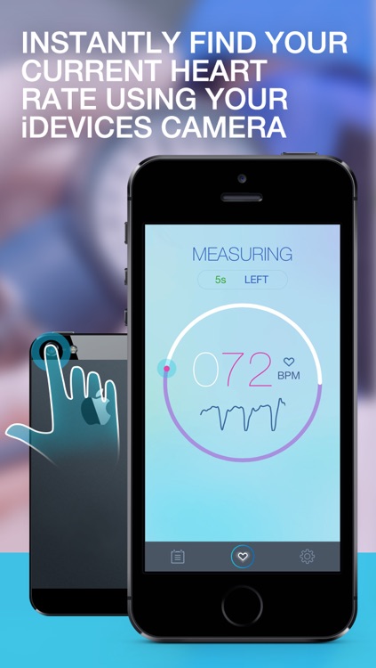 Heart Rate BPM Monitor - Portable Cardiograph and Pulse Monitoring