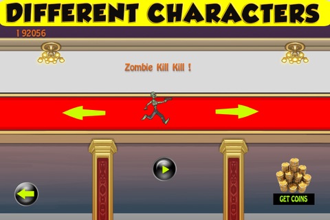 Casino Madness Free - Run with Ninjas and Zombies screenshot 4