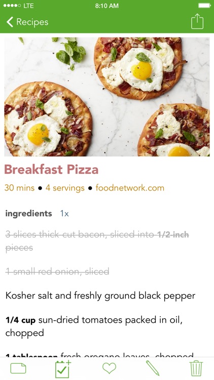 Basil Recipe Manager. Organize and Cook Your Recipes! screenshot-0