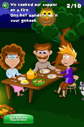 English Afrikaans Language Learning Adventure - Owen's Adventures screenshot 4