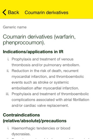 Interventional Radiology Drugs and Doses screenshot 3