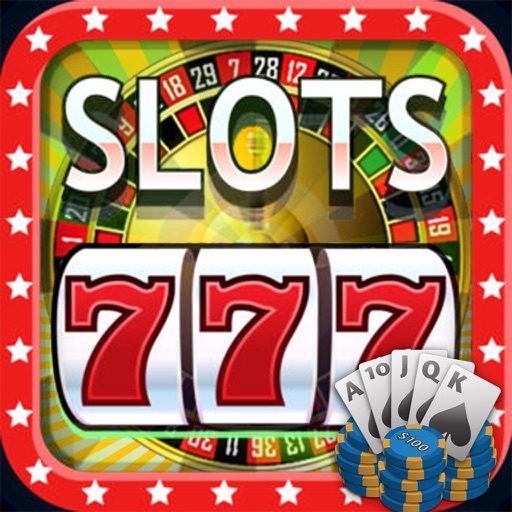 ````````````````````````` 3s Slots, Blackjack, Roulette: VIP Casino Game Free! icon