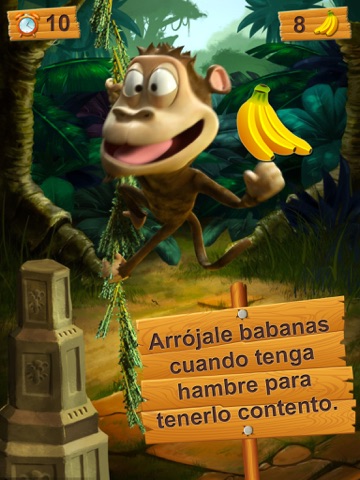 Alfred the talking monkey for iPad screenshot 4