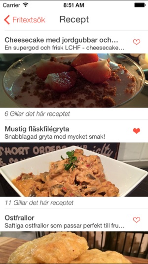 LCHF-Köket Pro - Recept för lågkolhydratkost(圖2)-速報App