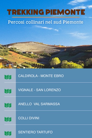 TREKKING PIEMONTE Percorsi collinari nel sud Piemonte screenshot 2