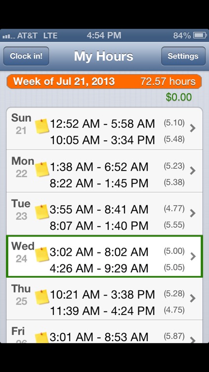 My Hours