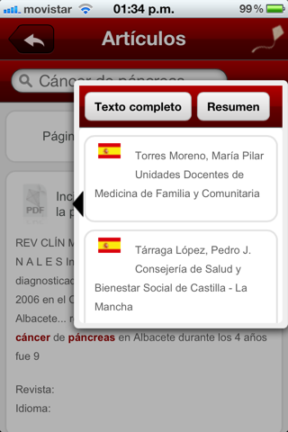 Redalyc Móvil App screenshot 4