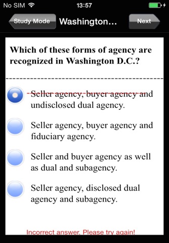 Washington DC Real Estate Agent Exam Prep screenshot 3