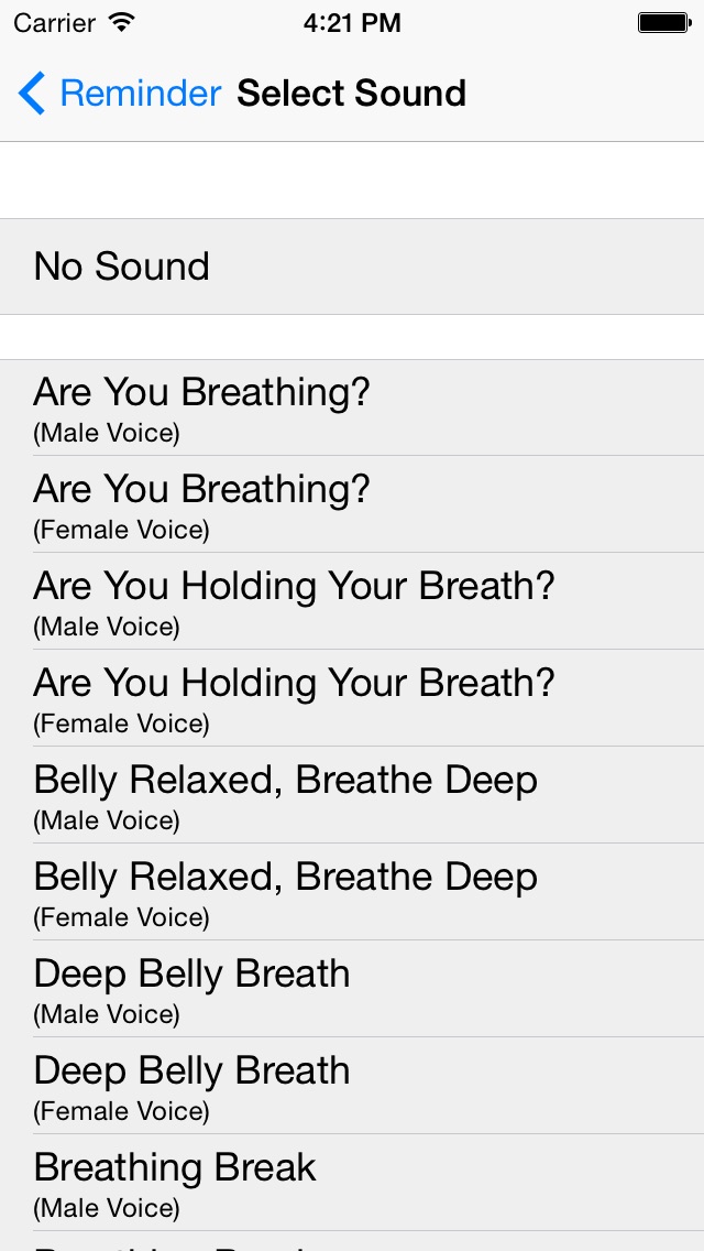 Breathe Relax review screenshots
