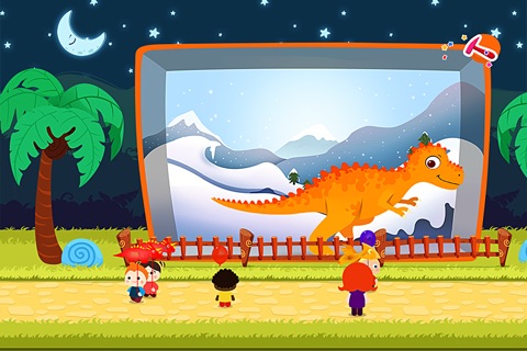 Dinosaur Zoo - Discovery & dinosaur games in Jurassic Park for kids Free screenshot 4