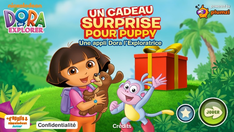 Appisode Dora l'Exploratrice : Un cadeau surprise pour Puppy.