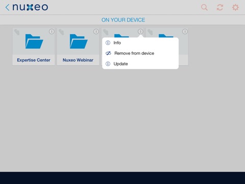 Nuxeo Drive Mobile Edition screenshot 3