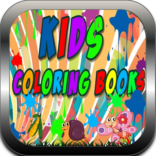 Kids Coloring book - sketchpad Game icon