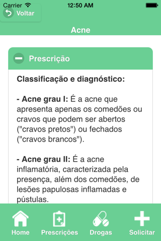 Prescrições Médicas em Dermatologia screenshot 3