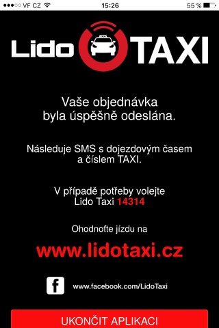 Lido Taxi Brno screenshot 3