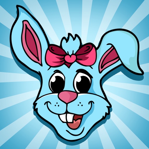 A Easter Coloring Book for Children: Learn to color eggs, flowers, rabbit, bunny, basket and more iOS App