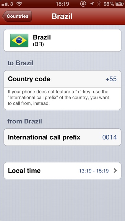 Country Codes - International Dialing Codes screenshot-3