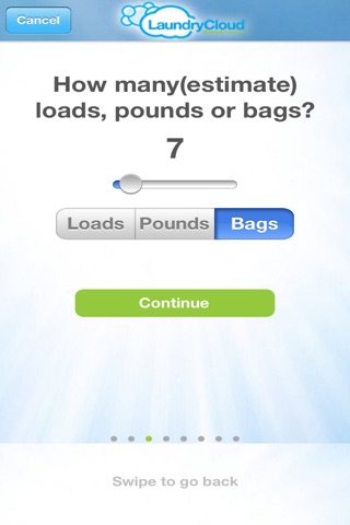 Laundry pick up, delivery and house cleaning service by Laundry Cloud screenshot 3