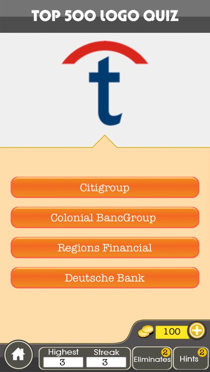 banking logos quiz answers