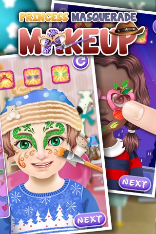 Princess Masquerade Makeup - girls games screenshot 2