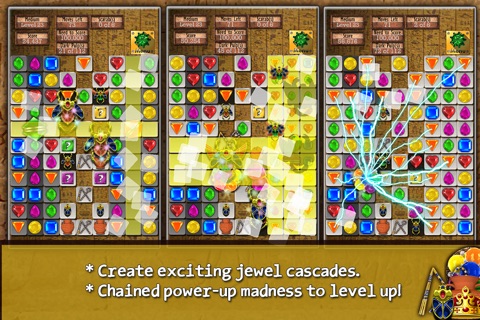 Jewel Drops - Match three puzzle screenshot 4