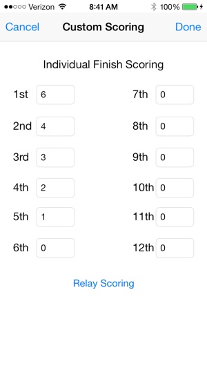 Swim Meet Scoring Plus(圖4)-速報App