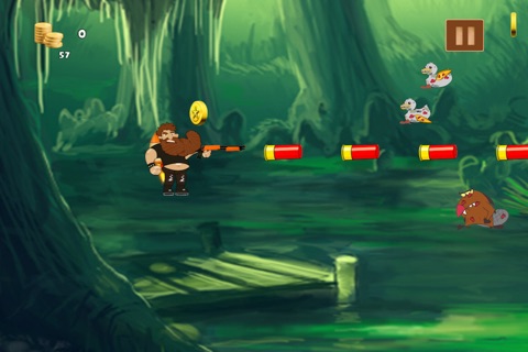 Jetpack Beard Man Commando FREE - Assault of the Evil Zombie Ducks screenshot 3