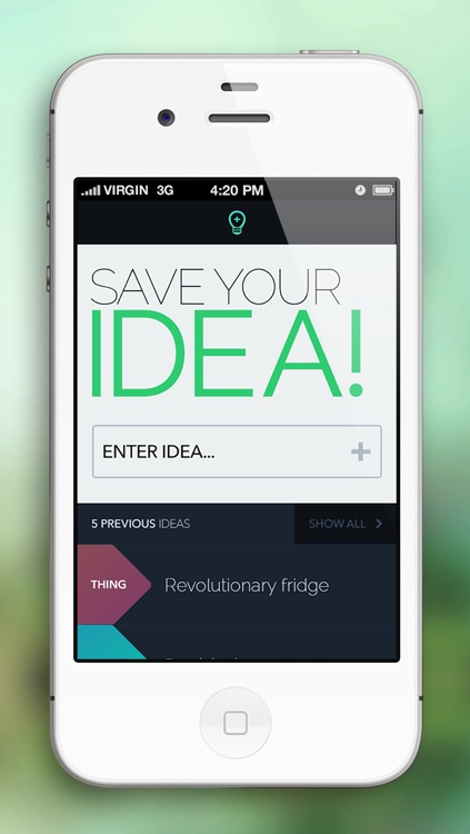 Ideapp - Save Your Ideas!