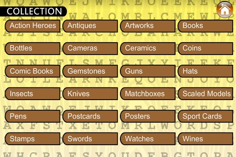 Word Search Hobbies (Indoors, Outdoors, Collection) screenshot 4